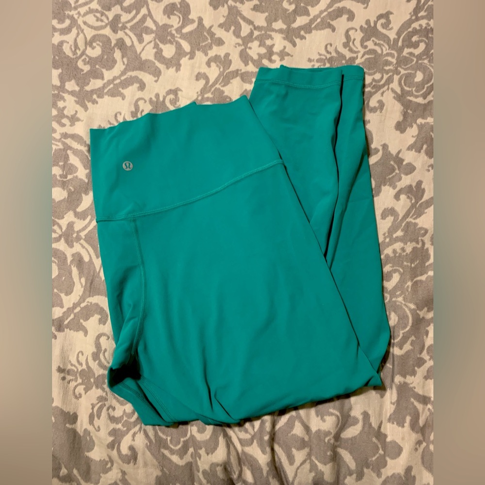 Lululemon Align Leggings 25” in Maldives Green